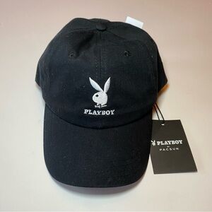 PLAYBOY Black and White Cap by Pacsun